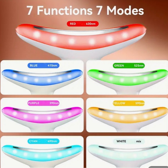 LED Face-Lifting Device, 7 Color Led Face massage Device - Picture 8 of 8